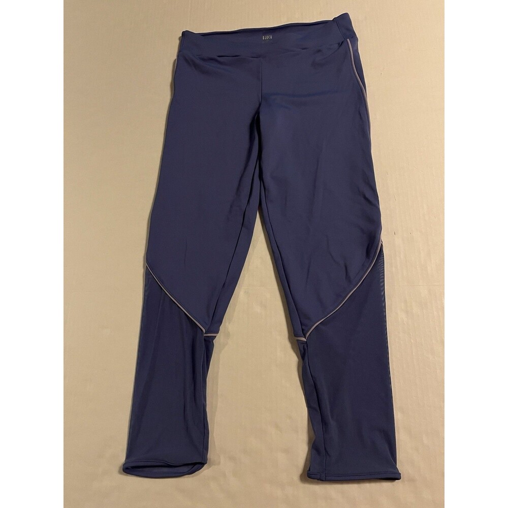 Bloch Capri Leggings Pants Women’s Sz 14 Purple Yoga Athletic Workout Fitness - Picture 1 of 6